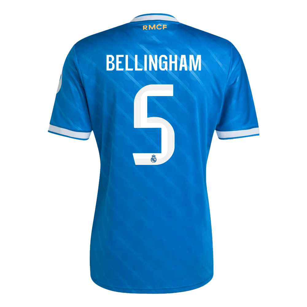 BELLINGHAM #5 Real Madrid Third Away Jersey 2025/26