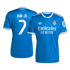 VINI JR. #7 Real Madrid Third Away Jersey 2025/26