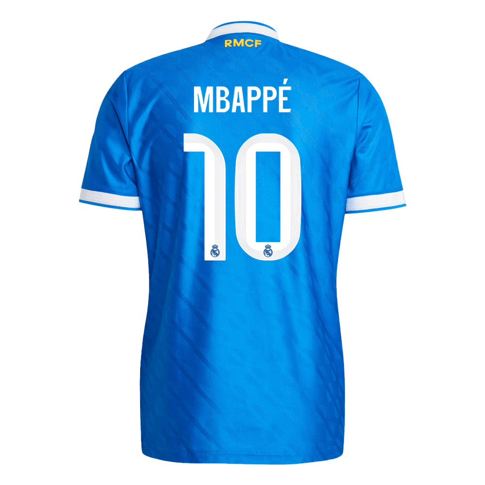 MBAPPÉ #10 Real Madrid Third Away Match Jersey Player Version 2025/26
