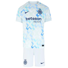 Kids Inter Milan Away Jersey Kit 2025/26