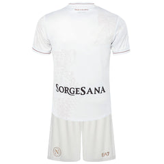 Kids Napoli Away Jersey Kit 2025/26
