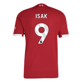 ISAK #9 Liverpool Home Match Jersey Player Version 2025/26