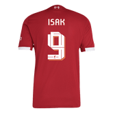 ISAK #9 Liverpool Home Match Jersey Player Version 2025/26 - UCL Font
