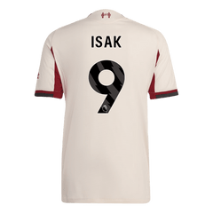 ISAK ##9 Liverpool Away Match Jersey Player Version 2025/26
