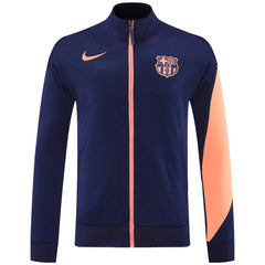 Barcelona Anthem Jacket Navy&Orange 2025/26