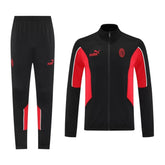 AC Milan Training Tracksuit Kit(Jacket+Pants) Black 2025/26