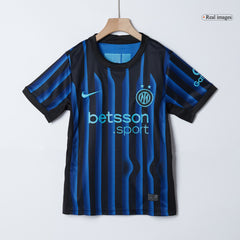 Kids Inter Milan Home Jersey Full Kit 2025/26