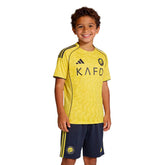 Kids Al Nassr Home Jersey Kit 2025/26