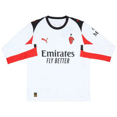 AC Milan Away Long Sleeve Jersey 2025/26