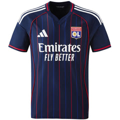 Olympique Lyonnais Away Match Jersey Player Version 2025/26