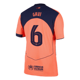 GAVI #6 Barcelona Third Match Jersey Player Version 2025/26 - UCL