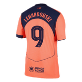 LEWANDOWSKI #9 Barcelona Third Match Jersey Player Version 2025/26 - UCL