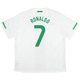 RONALDO #7 Retro Portugal Away Jersey 2010