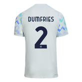 DUMFRIES #2 Inter Milan Away Match Jersey Player Version 2025/26
