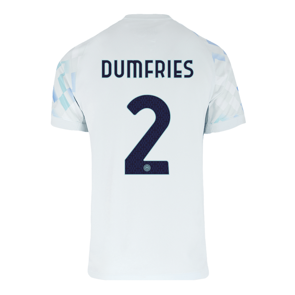 DUMFRIES #2 Inter Milan Away Jersey 2025/26