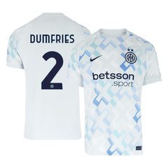 DUMFRIES #2 Inter Milan Away Jersey 2025/26