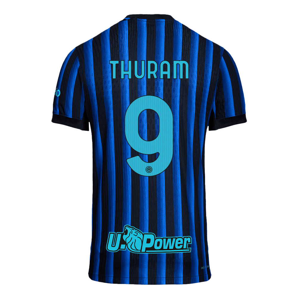 THURAM #9 Inter Milan Home Match Jersey Player Version 2025/26