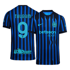 THURAM #9 Inter Milan Home Match Jersey Player Version 2025/26