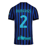DUMFRIES #2 Inter Milan Home Jersey 2025/26