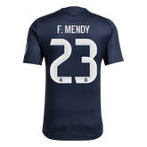 F.MENDY #23 Real Madrid Away Match Jersey Player Version 2025/26
