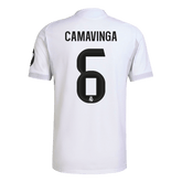 CAMAVINGA #6 Real Madrid Home Match Jersey Player Version 2025/26