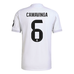 CAMAVINGA #6 Real Madrid Home Match Jersey Player Version 2025/26