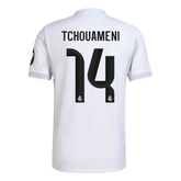 TCHOUAMENI #14 Real Madrid Home Match Jersey Player Version 2025/26