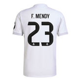 F.MENDY #23 Real Madrid Home Match Jersey Player Version 2025/26