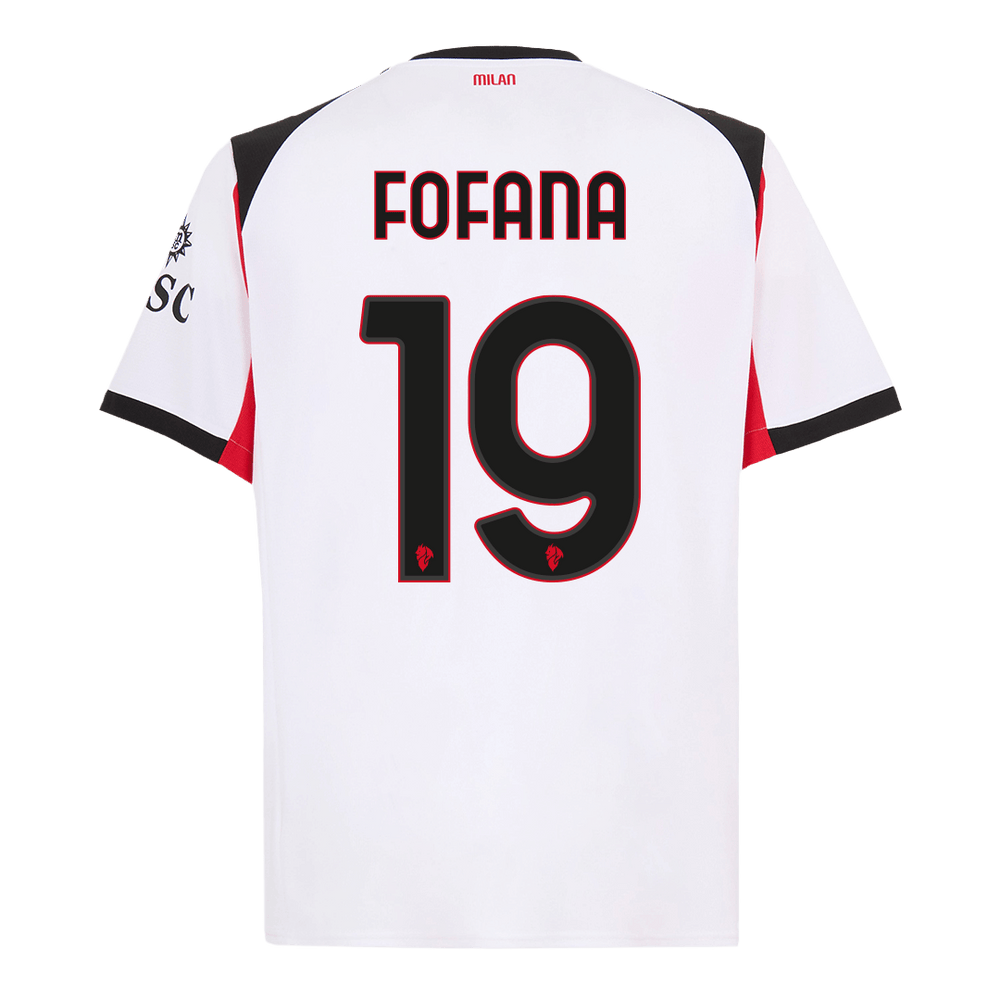 FOFANA #19 AC Milan Away Jersey 2025/26