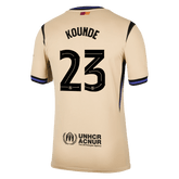 KOUNDE #23 Barcelona Away Jersey 2025/26 - UCL
