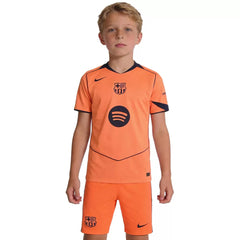 Kids Barcelona Third Jersey Kit 2025/26