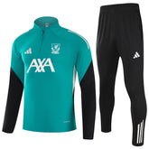Liverpool 1/4 Zipper Sweat Kit(Top+Pants) Green 2025/26