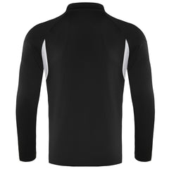 Kids Real Madrid 1/4 Zipper Sweat Kit(Top+Pants) Black 2025/26