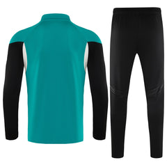 Kids Liverpool 1/4 Zipper Sweat Kit(Top+Pants) Green 2025/26