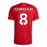 SZOBOSZLAI #8 Liverpool Home Jersey 2025/26