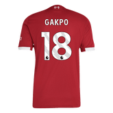 GAKPO #18 Liverpool Home Match Jersey Player Version 2025/26