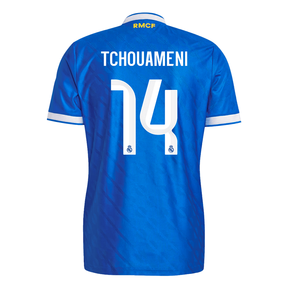 TCHOUAMENI #14 Real Madrid Third Match Jersey Player Version 2025/26