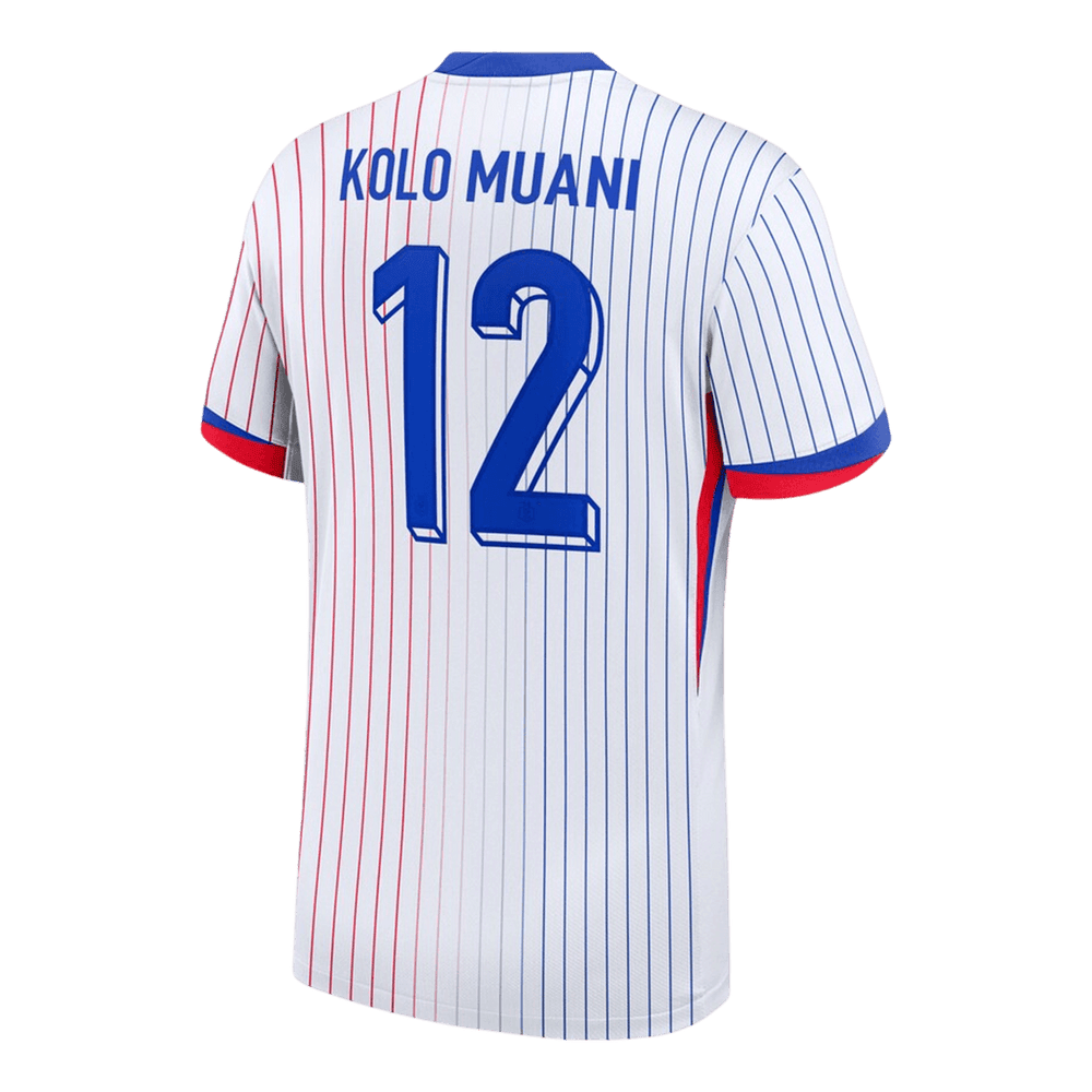 KOLO MUANI #12 France Away Jersey