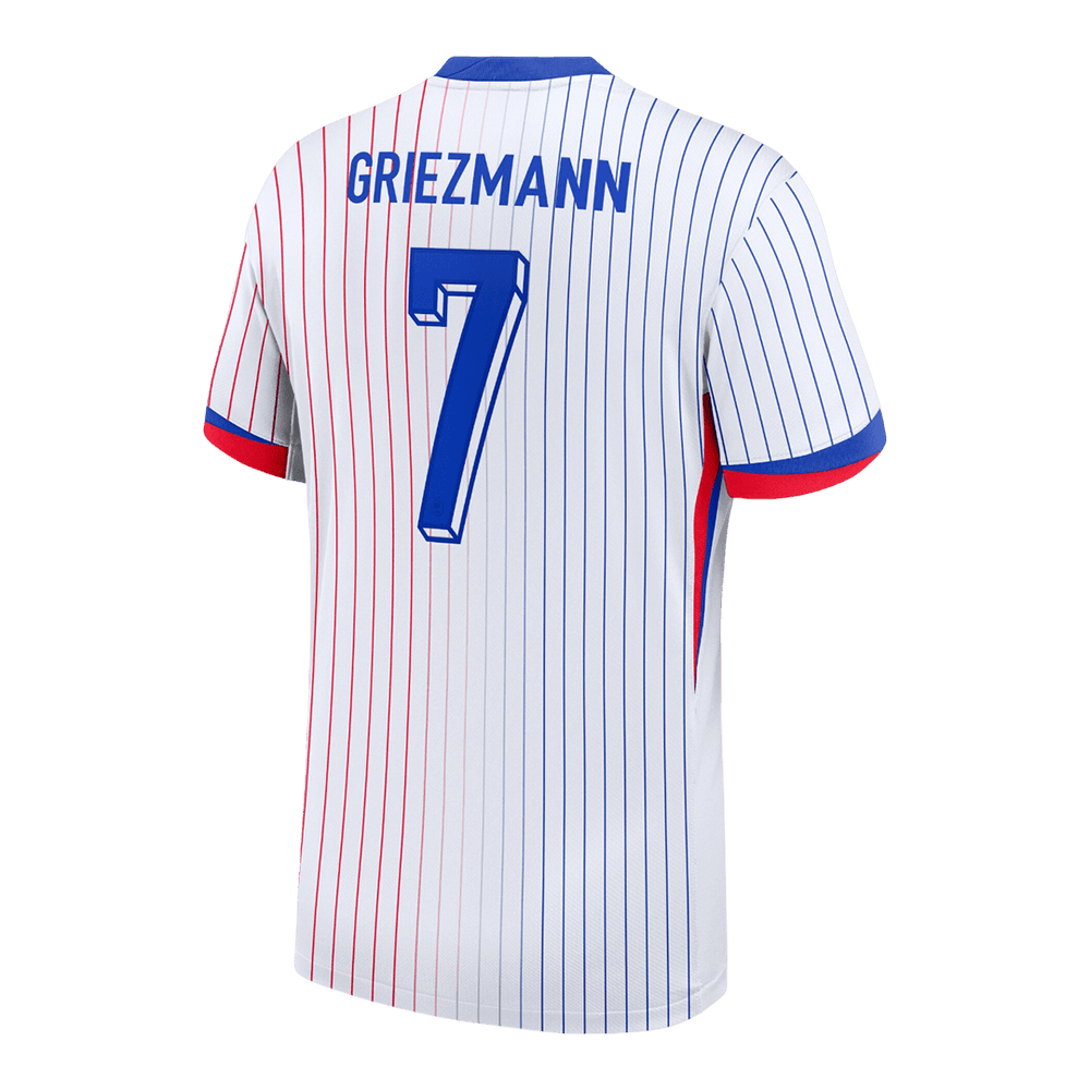 GRIEZMANN #7 France Away Jersey