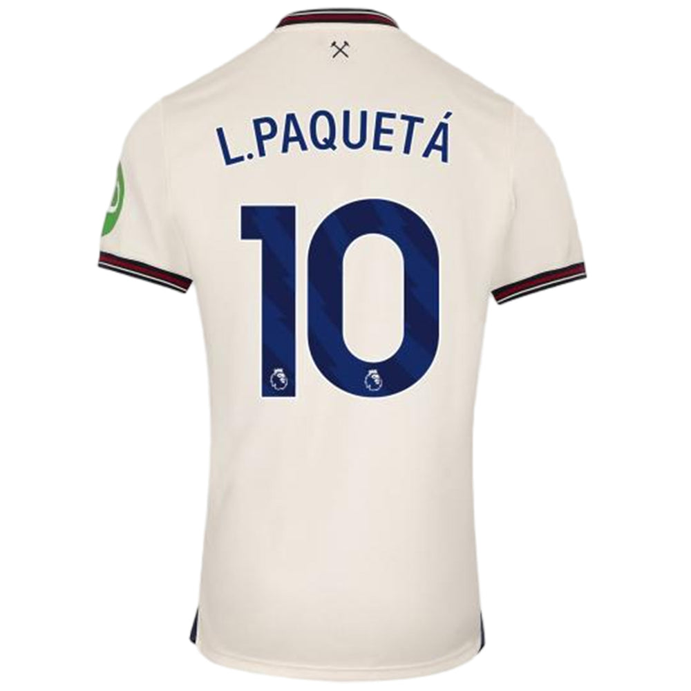L.PAQUETÁ #10 West Ham United Away Jersey 2025/26