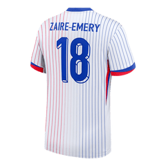 ZAIRE-EMERY #18 France Away Jersey