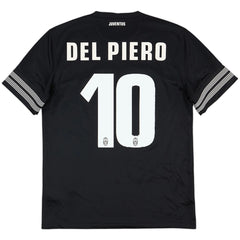 Del Piero #10 Retro Juventus Away Jersey 2012/13
