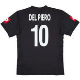 Del Piero #10 Retro Juventus Away Jersey 2001/02