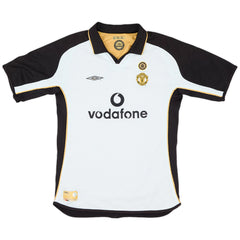 v.NISTELROOY #10 Retro Manchester United Centenary Away Jersey 2001/02