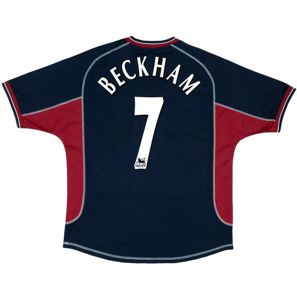 BECKHAM #7 Retro Manchester United Third Jersey 2000/01