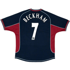 BECKHAM #7 Retro Manchester United Third Jersey 2000/01