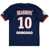 Ibrahimović #10 Retro PSG Home Jersey 2013/14