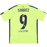 SUÁREZ #9 Retro Barcelona Third Jersey 2014/15