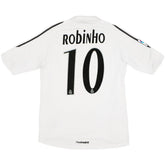 Robinho #10 Retro Real Madrid Home Jersey 2005/06
