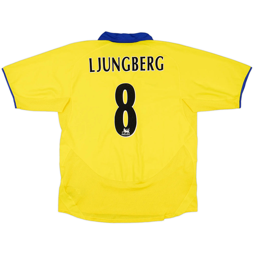 Ljungberg #8 Retro Arsenal Away Jersey 2003/04